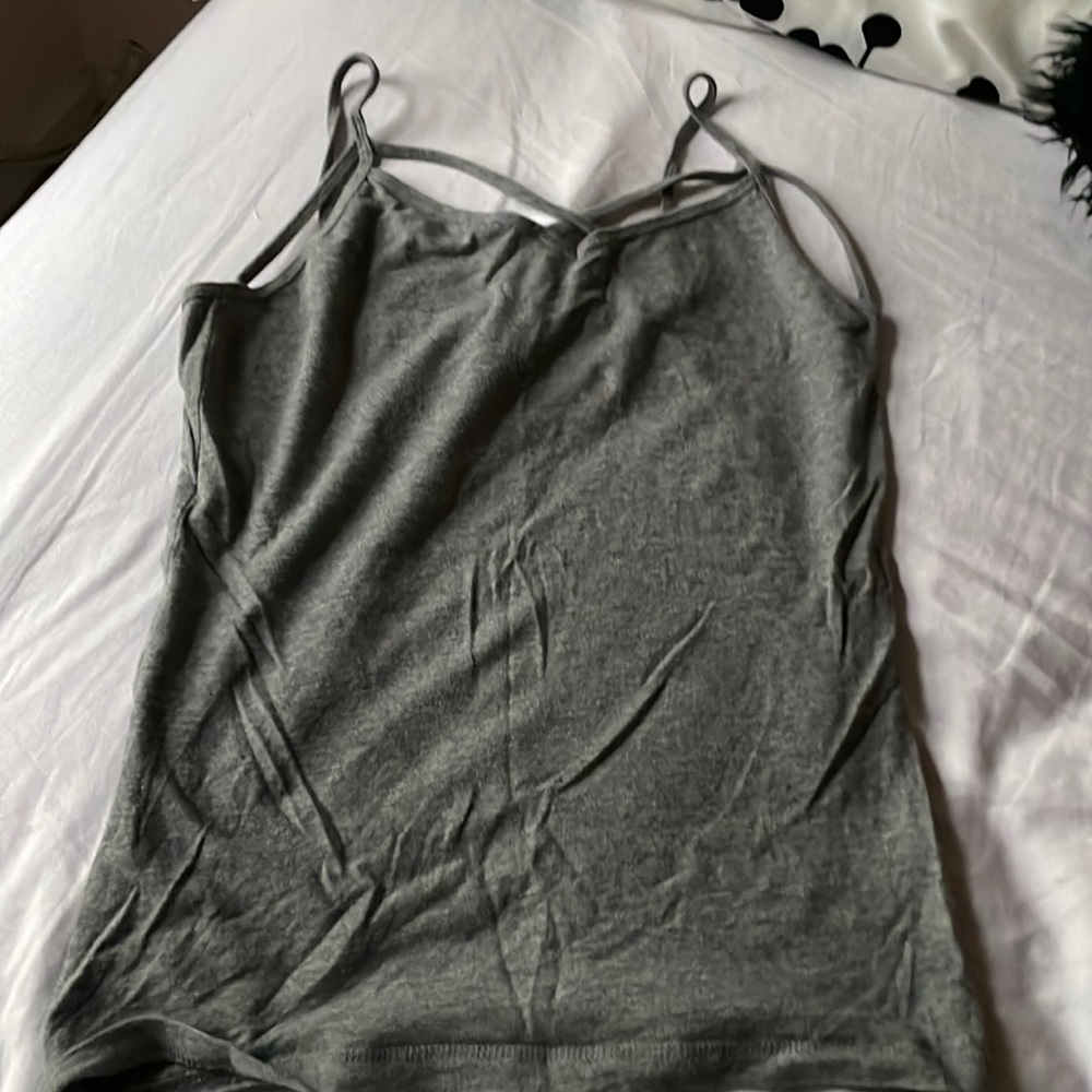 Gray cami